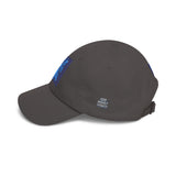 Dad Cap — Blue Sequin Statue Patch Embroidered Baseball Hat