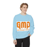 GMP ‘God Money Power’ Sweatshirt — Bold Orange Logo Crewneck