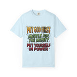 Put God First Hustle For The Money T-Shirt