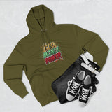 God Money Power Hoodie — Graphic Fleece Pullover with Crown Logo
