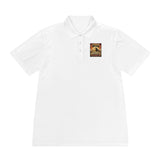 God Money Power Pyramid Polo Shirt — Vintage Pyramid Graphic Men’s Sport Polo