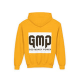 GMP 'God Money Power' Youth Hoodie — Bold Graphic Religious Streetwear