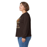 Long Sleeve Tee — GOD MONEY POWER Graphic Shirt