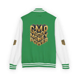 Letterman Jacket — "GMP Good Money Power" Retro Varsity Jacket