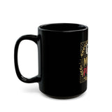 God Money Power Black Mug — Bold Faith & Hustle Coffee Cup (11oz, 15oz)