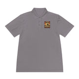 God Money Power Pyramid Polo Shirt — Vintage Pyramid Graphic Men’s Sport Polo