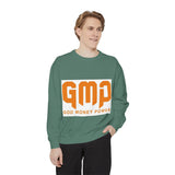 GMP ‘God Money Power’ Sweatshirt — Bold Orange Logo Crewneck