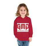 Toddler Hoodie — 'GMP' God Money Power Red Logo Pullover