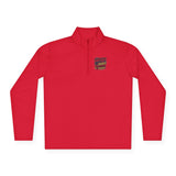 Quarter-Zip Pullover — “Put God First, Then Get The Money, Put Yourself In Power” Graphic Pullover