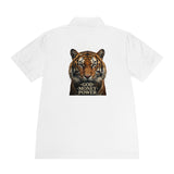 Tiger Crest Polo — 'God • Money • Power' Men's Sport Shirt
