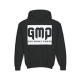 GMP 'God Money Power' Youth Hoodie — Bold Graphic Religious Streetwear