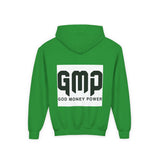 GMP 'God Money Power' Youth Hoodie — Bold Graphic Religious Streetwear