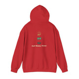 God • Money • Power Hoodie — Minimal Faith & Ambition Graphic Hoodie