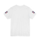 God Money Power Tee — Patriotic Bandana Saint Graphic T-Shirt