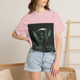Angel Of Death- Grim Reaper Wings T-Shirt — Dark Gothic Scythe Graphic Tee