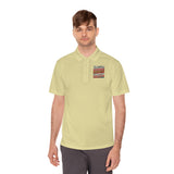 Men's Motivational Polo — "Put GOD First, Hustle For The Money, Put Yourself In Power"