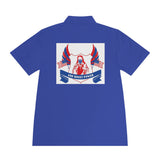 Patriotic 'God Money Power' Polo