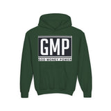 GMP Youth Hoodie — 'God Money Power' Bold Logo Pullover
