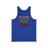 Put God First Hustle Tank — Inspirational Faith & Motivation Tank Top