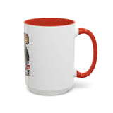 GMP ‘God Money Power’ Accent Coffee Mug - Bold Eagle Graphic 11/15oz