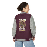 Letterman Jacket — GMP "God Money Power" Retro Varsity Jacket
