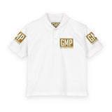 Youth Polo Shirt with GMP Gold Logo — Kids DryBlend Jersey