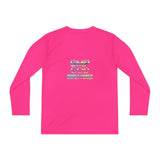 Youth Long Sleeve Tee — 'GMP GOD Money Power' Graphic