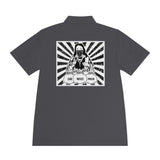 Buddha of Cash Polo — 'God Money Power' Graphic Men’s Sport Polo