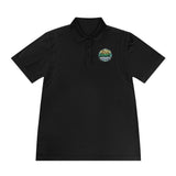 God Money Power Polo Shirt — Religious Faith & Wealth Graphic Men's Sport Polo