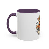God Money Power- Pumpkin Coffee Mug — Halloween Accent Mug (11/15oz)
