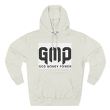 GMP “God Money Power” Hoodie — Bold Religious Streetwear Pullover