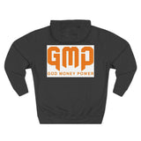 GMP "God Money Power" Hoodie — Bold Orange Streetwear Fleece