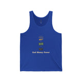 God Money & Power Tank Top — Spiritual Faith Graphic Tank