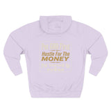 Hoodie — “Put GOD First, Hustle For The MONEY” Motivational Religious Graphic Hoodie