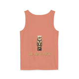 GMP Tank Top — God • Money • Power Gold Block Graphic