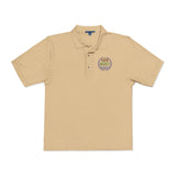 Embroidered Floral 'Love Grows' Polo Shirt
