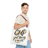 God Money Power (GMP) Tote Bag — Inspirational Faith & Prosperity Canvas Tote