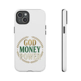Phone Case — "God Money Power" Inspirational Religious Design