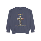 GMP Cross Sweatshirt — "God Money Power" Graphic Crewneck