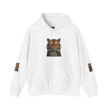 Tiger 'God Money Power' Hoodie – Bold Graphic Animal Print Pullover