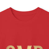 GMP (God Money Power) Long Sleeve Tee — Gold Logo Faith Streetwear