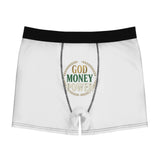 God Money Power Boxer Briefs — Mens Graphic All-Over-Print Underwear
