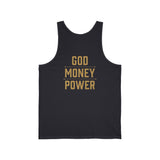 God Money Power Tank Top — Faith & Hustle Graphic Vest