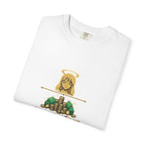 God Money Power T-Shirt — Angel, Stacks of Cash Graphic Tee