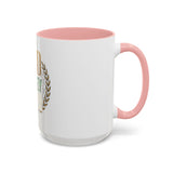 Coffee Mug — "God Money Power" Inspirational Accent Mug (11/15 oz)