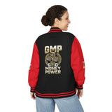 Letterman Jacket — GMP "God Money Power" Retro Varsity Jacket