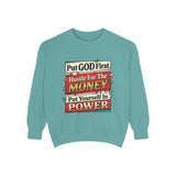 Put GOD First Hustle for the Money Sweatshirt