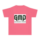 Youth Tee — "GMP (God Money Power)" Graphic Logo Kids Shirt