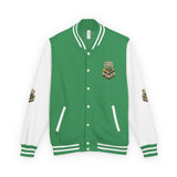 God Power Letterman Jacket — Retro Faith Varsity Coat