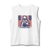 Patriotic Bandana Rider Tank – American Flag Biker Muscle Tee